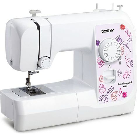 Máquina de coser blanca Brother KE14S para principiantes (1/5)