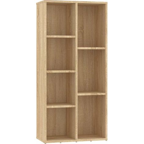 vidaXL Libreria Rovere Sonoma 50x25x106 cm in Legno Multistrato (1/5)