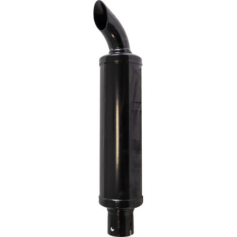 Silenziatore corto per trattore adattabile al riferimento originale Landini 894291M2