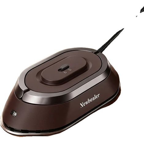 Plancha de viaje portátil, doble voltaje, calentamiento rápido, color negro, 100V-240V, enchufe europeo tipo C-d. (1/2)