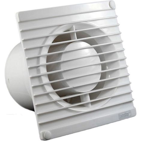TrAdE Shop Traesio - Aspiratore Da Muro Estrattore Statico Per Colonne Ventilazione Aspira Fumo Odori - 15 Watt