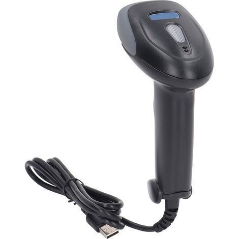 Lecteur de codes-barres automatique 1D/2D, résistant aux chocs (IP54), pour supermarchés, entrepôts et bibliothèques. Scanner de codes QR pour la détection automatique. (1/5)