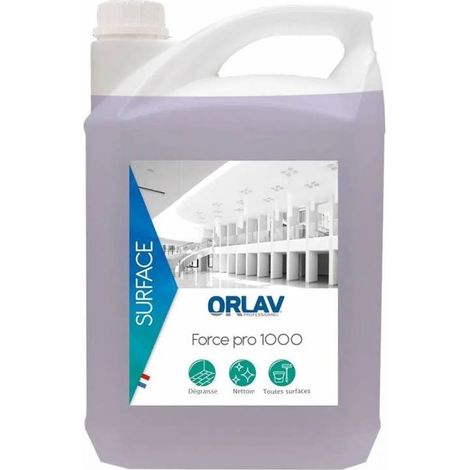 ORLAV - Nettoyant multi-surfaces - Force pro 1000 - 5L (1/2)