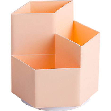 Support À Stylos Pivotant - 3 Compartiments - Organisation Bureau Écriture - ABS - Pour Bureau Maison Étude (1/5)