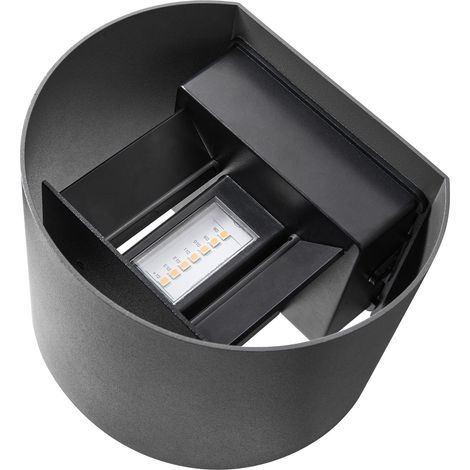 Applique murale MILDA Aluminium Anthracite, H.10 - IP44 - LED Module /Nordlux Extérieur (1/5)
