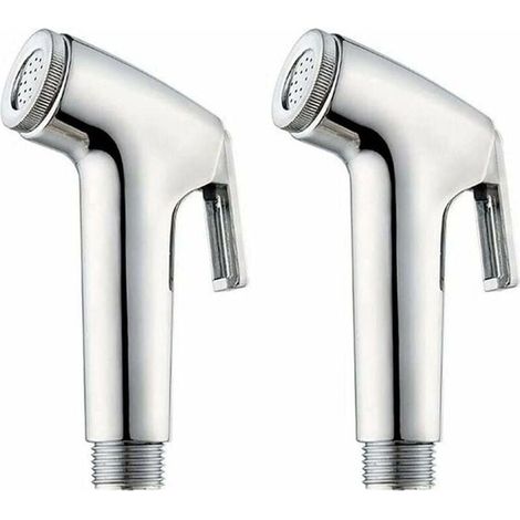 2 pièces de bidet spray douchette WC, pulvérisateur de nettoyage pour hygiène personnelle et lavage des animaux (1/4)