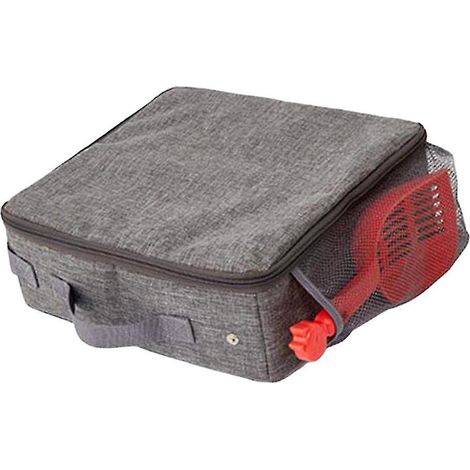 Bac à litière pliable pour chat, étanche, avec couvercle zippé, toilettes portables pour chat, adaptées aux hôtels, voitures et à l'extérieur, 30 x 30 cm (1/5)