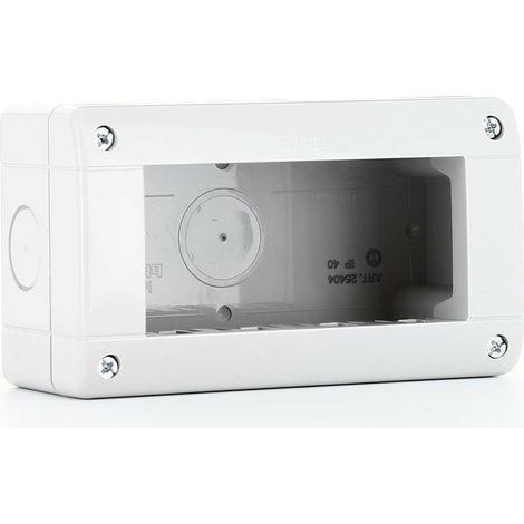CONTENITORE DA PARETE PER APPARECCHI IP40 'MATIX' BTICINO 4 Posti