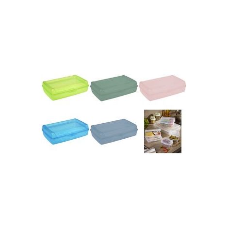 KEEEPER COOL BOX CON CHIUSURA A SCATTO, 30 X 20 X 8,5 CM, 3,75 L, LUCA MAXI, NORDIC GREY 1069558100000