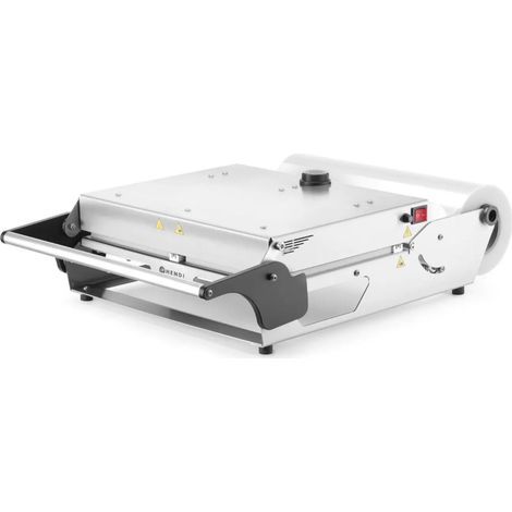 Sigillatrice doppia per vassoi portapranzo, 2 matrici, PE, 1400 W