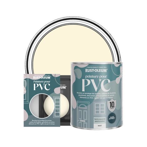 Peinture pour PVC, Finition Mate - Crème Fouettée (1/3)