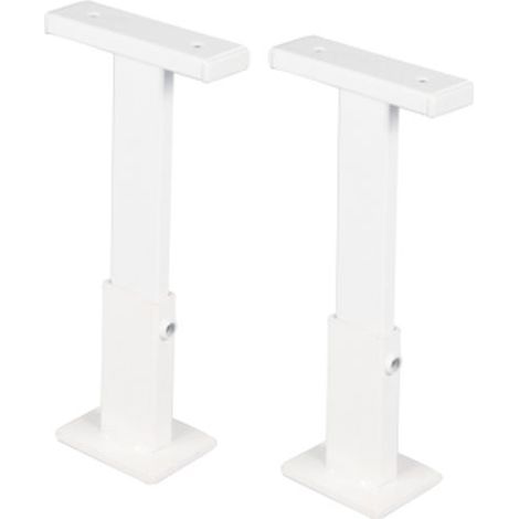 Kermi Jeu de supports d'appui de fenêtre 2, pour Typ 43/44/54/55, blanc, ZM00030001
