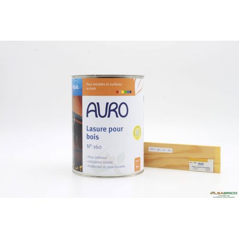 Lasure pour bois n°160 AURO, Incolore - (1/3)