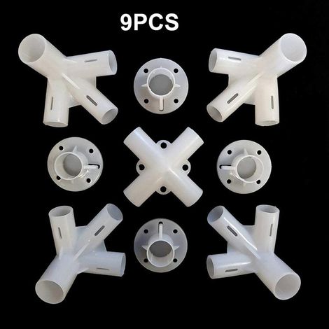 Pièces de rechange pour pieds, coins et connecteurs centraux de tonnelle 3x3m (1/5)