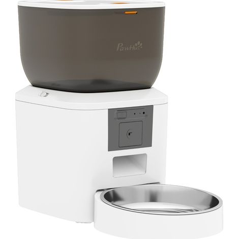 Distributore automatico per gatti con telecamera, Wi-Fi 2,4 GHz, app, 4 L, audio bidirezionale (1/4)