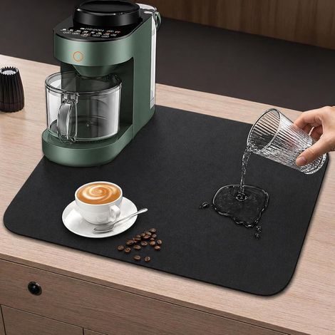 40 x 30 cm Tapis Vaisselle Absorbant, Tapis Auto Sechant (1/5)