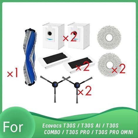 pièces détachées pour aspirateurs robots Ecovacs T30S / T30S AI / T30S COMBO / T30S PRO / T30S PRO OMNI (1/5)