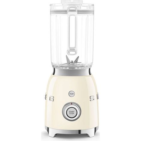 Batidora Vaso 800W 1.5L Smeg BLF03CREU 4 Velocidades Crema
