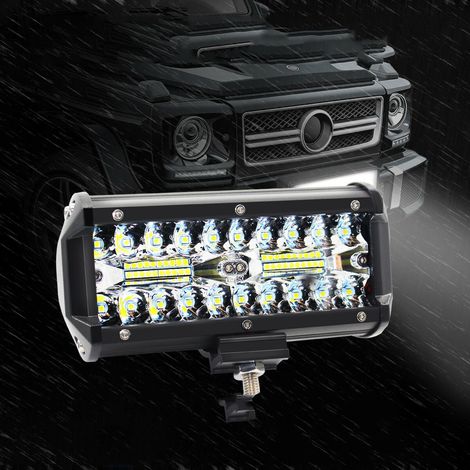 Projecteur de travail automobile à LED de 7 pouces et 120 W pour l'entretien des véhicules tout-terrain (1/5)