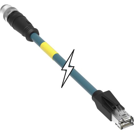 Molex 1203410501 Sensor-/Aktor-Steckverbinder, konfektioniert Stecker 1.00 m Polzahl Sensoren: 8 1
