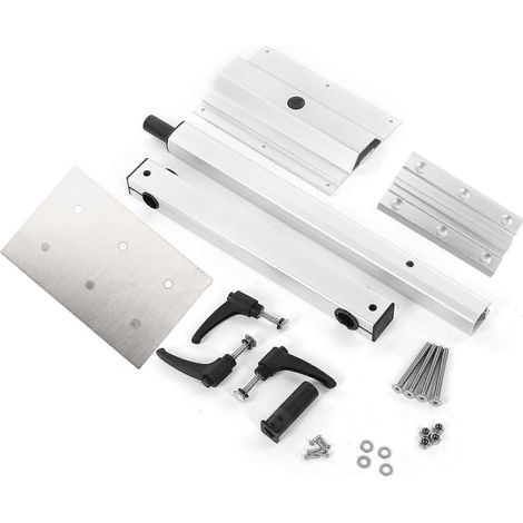 Pieds de table pour ordinateur portable détachables, pivotants à 360 degrés et réglables, adaptés aux camping-cars, fourgons aménagés et fourgons de voyage. (1/5)