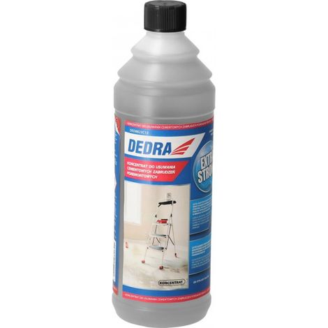 DEDRA - Concentrado para limpieza después de reformas, eliminación de cemento 1L