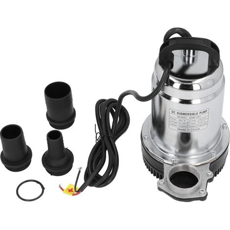 Pompe à eau solaire DC24V 260W, puits profond, Submersible, avec connecteur de sortie 1/1,5/2 pouces, pour ferme (1/5)