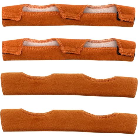 4er-Pack hartes Schweißband – 25 x 9,5 cm – für Schweißhelm, Fahrrad, Rice, Schutzhelm, Luftpolsterband, Schweißband, Helm
