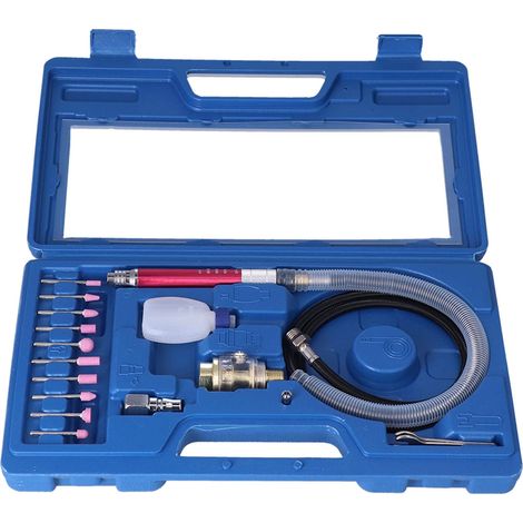 Kit de micro-broyeur à air 17 pièces, mini-crayon léger, outil de polissage pour le nettoyage des bijoux (1/5)
