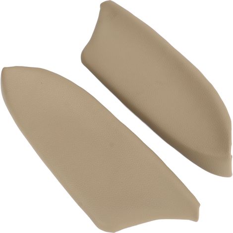 Housse de poignée de porte avant, coussinet d'accoudoir, panneau gauche et droit, protection pour Honda Accord berline 2018-2012, beige (1/5)