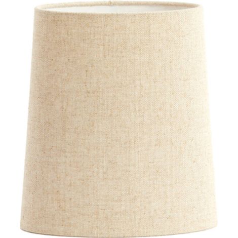 Lampenschirm - natürlich - LIVIGNO - textil - E27 - 3925868 - (1/4)