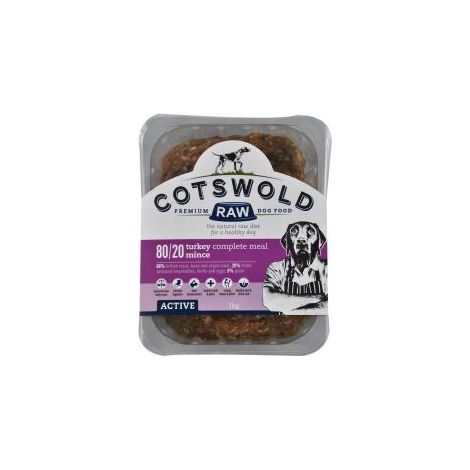 Cotswold Raw Active Mince Turkey - 1kg - 384045