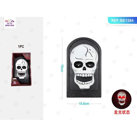 Campanello da porta Halloween con luce PartyGo