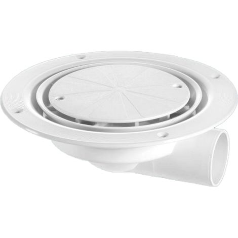 McAlpine USG3WH Untrapped Gully, Clamp Ring and Cover Plate, 1½" Horizontal Outlet (1/2)