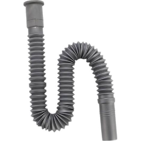 Tuyau d'évacuation extensible pour évier, adapté aux éviers de cuisine et de salle de bain, flexible et durable. (1/5)