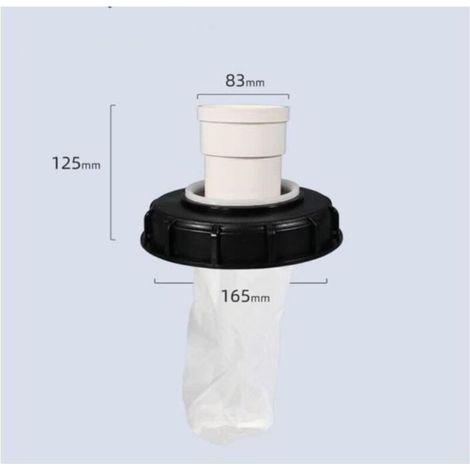 IBC-Deckelfilter – Hochwertig – Waschbares Nylon – 1000 Liter – 165 mm – Säurebeständig (1/3)