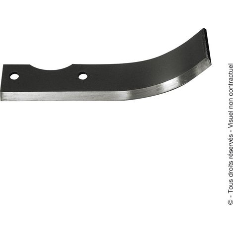 Couteau de fraise bineur adaptable gauche 185 mm Pilote CBP185G
