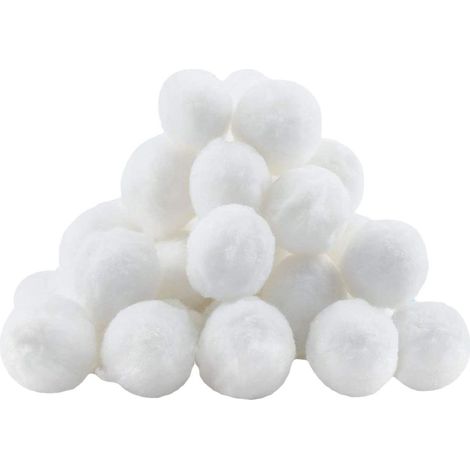 Boule Filtrante - Polyester 200 G - Pour Systeme De Filtration A Sable De Piscine - Reutilisable - Lot De 1 (1/5)
