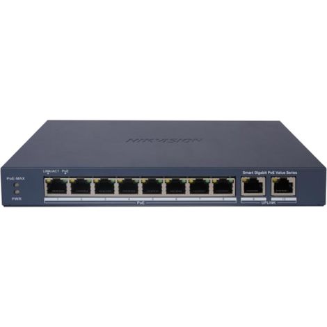 Hikvision8 Port Gigabit Smart POE Switch DS-3E1510P-EI/M