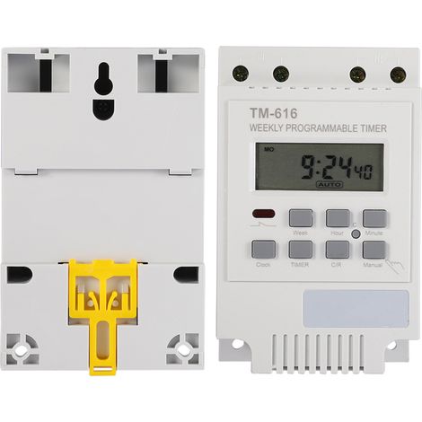 Minuteur programmable pour éclairage public, minuterie pour fours, programmateur de minuterie (1/5)