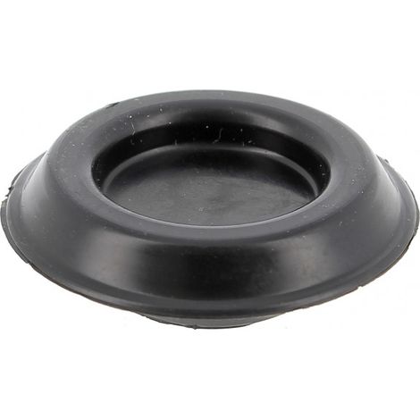 Capuchon Rond pour Trou Ø 18 Peld Noir 052 213 000