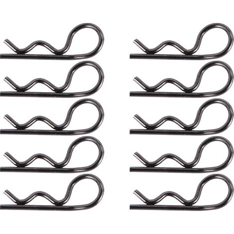 Juego de 10 piezas de cierres de resorte EA1043 para JLB Racing CHEETAH 11101 21101 J3 Speed 1/10 Accesorios para coches RC