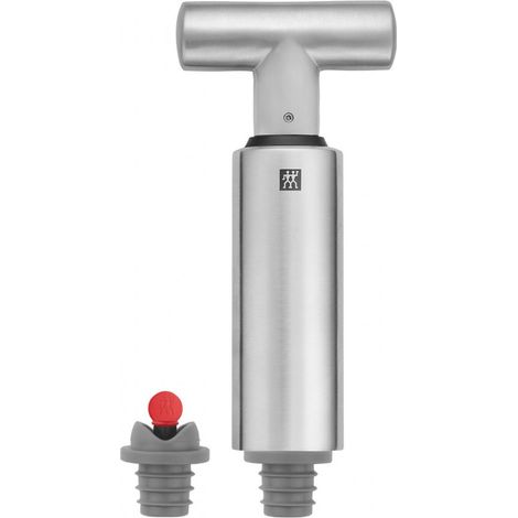 Zwilling Sommelier elegante Silber- und schwarze Weinpumpe