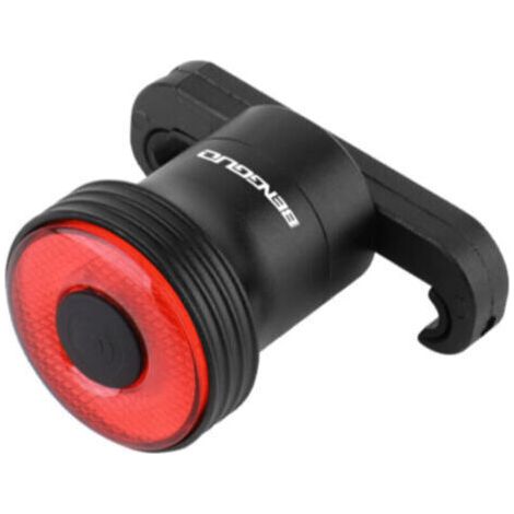 Feu Arrière Vélo Intelligent, Éclairage Vélo Arrière Rechargeble 60 Lumens, Lumière Vélo Arrière 4 Modes IP65 Étanche Coloré 7 Couleurs Léger Résistant à L’Usure S’Allumer Automatiquement