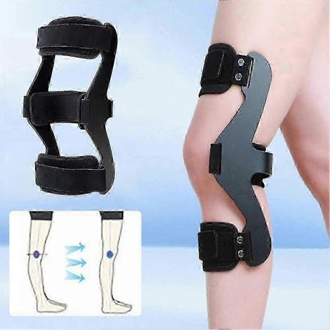 Genouillère - Pour l'hyperextension du genou, orthèses de genou en extension excessive, ajustables et légères (1/3)