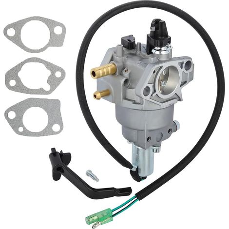 Carburateur de Remplacement Compatible avec Moteurs 420CC et 439CC, Pièces Détachées pour Tondeuses et Équipements Extérieurs, Modèles 100296, 71530, 100165, 47.131000.28, 9375/750 (1/5)