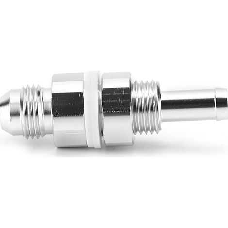 Raccord cannelé pour réservoir de carburant 6AN, adaptateur de cloison évasée vers tuyau tubulaire 5/16" en aluminium (1/5)