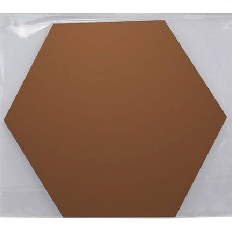 Trade Shop - 2 PZ ADESIVO EXAGONAL MURAL VERWALTUNG CASA 21X18X10CM 70876 - (1/2)