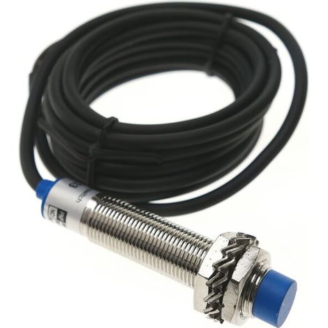 Capteur interrupteur commutateur inductif de proximite 6-36 VDC PNP NO M12 Sn:4mm (1/4)