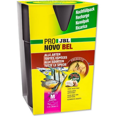 JBL NovoBel Nachfüllpack 750ml Flockenfutter Hauptfutter Aquarienfische